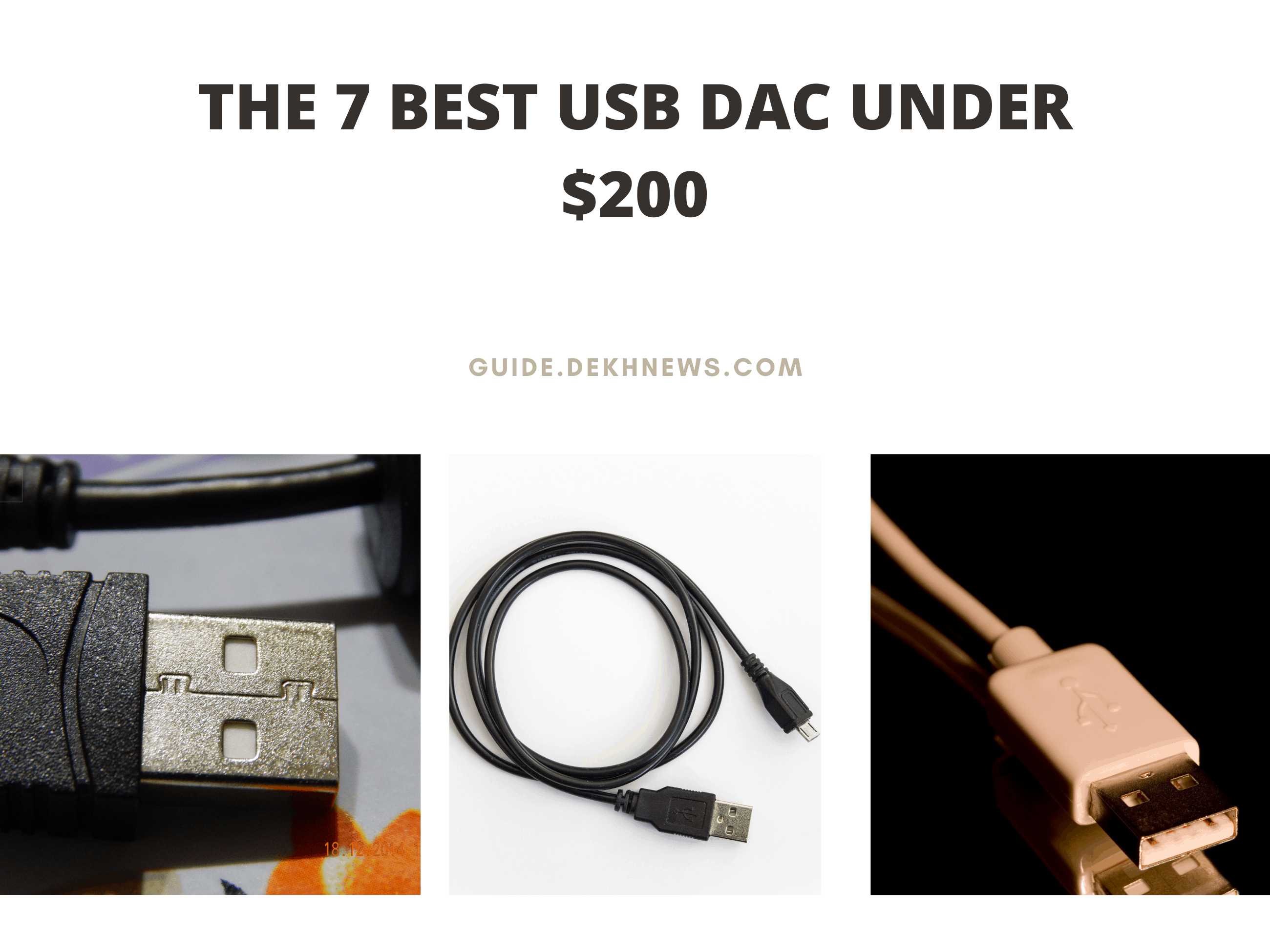 The 7 Best USB DAC Under $200