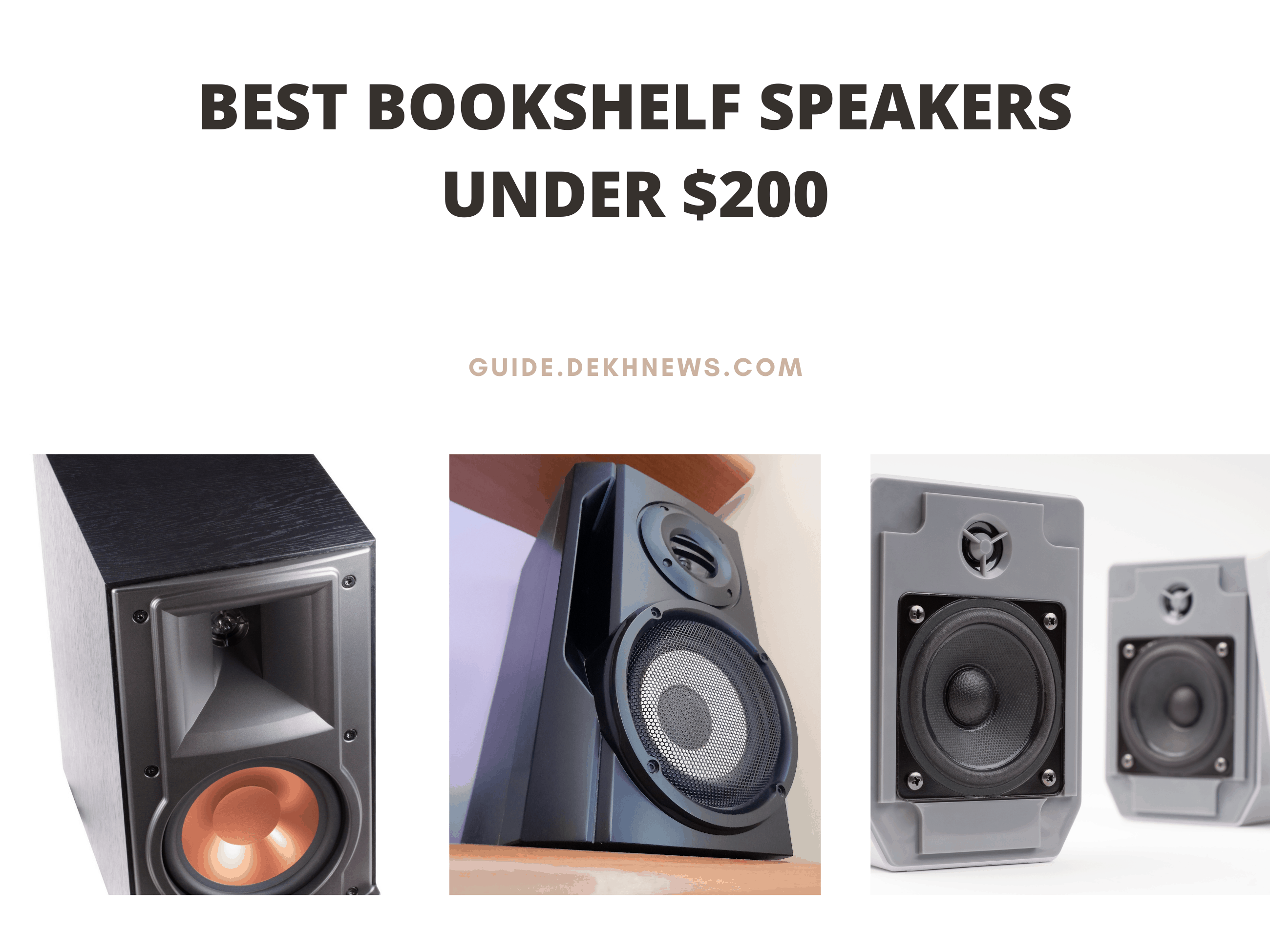 The 5 Best Bookshelf Speakers Under $200 (2022 Review) 
