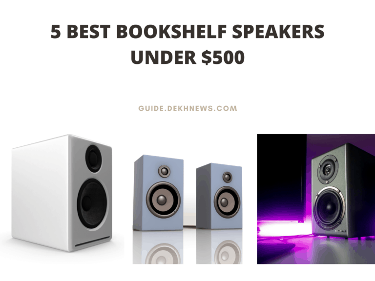5 Best Bookshelf Speakers Under $500