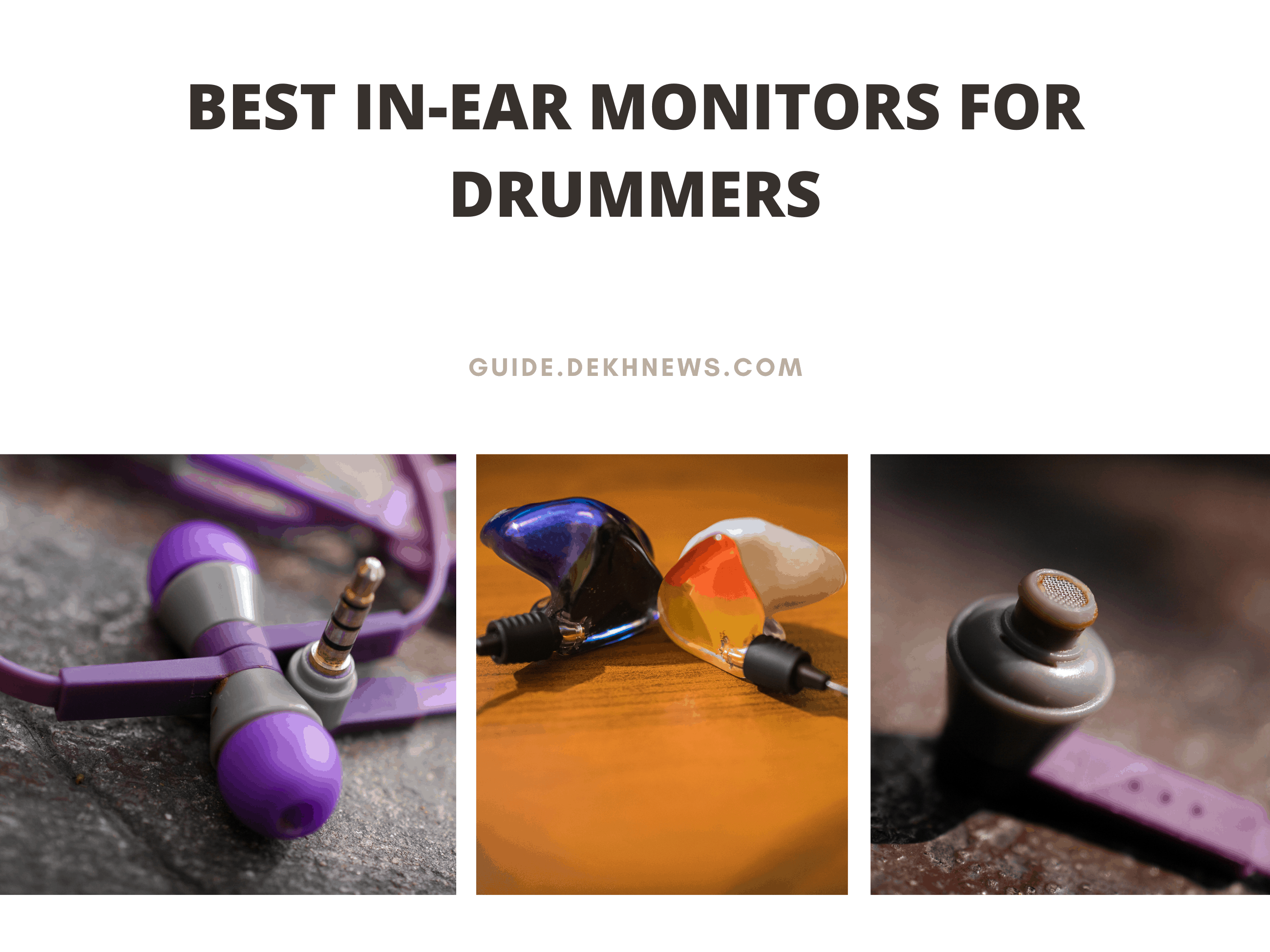 Best In Ear Monitors for Drummers Reviews – Top 3 Recommendations in 2022