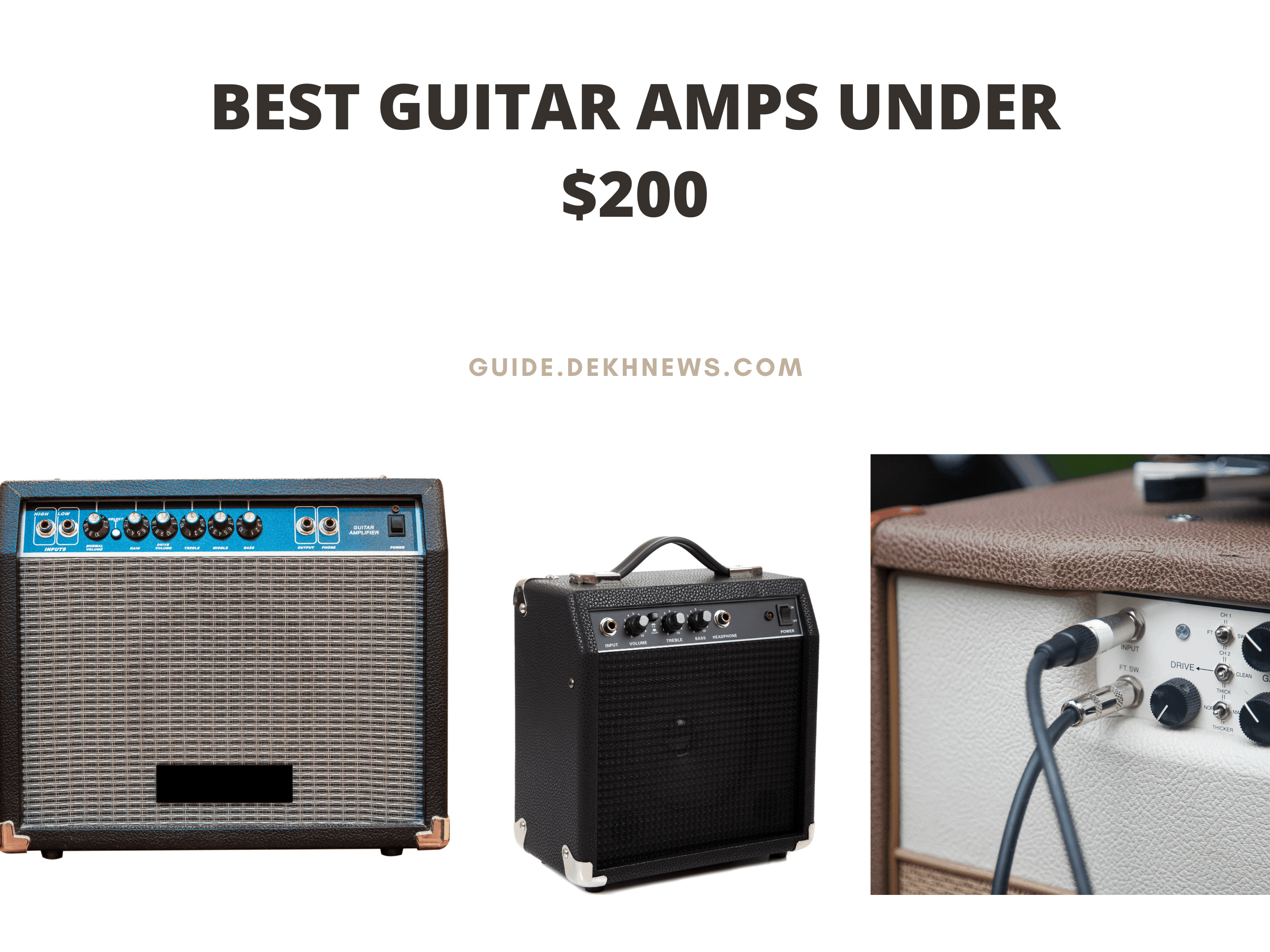 10 Best Guitar Amps Under $200 | 2022 Electric Guitars Amp Guide