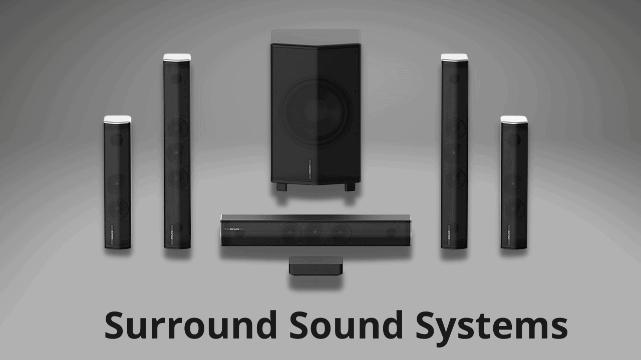 Different Surround Sound Systems 2.0, 5.1, 6.1 and 7.1