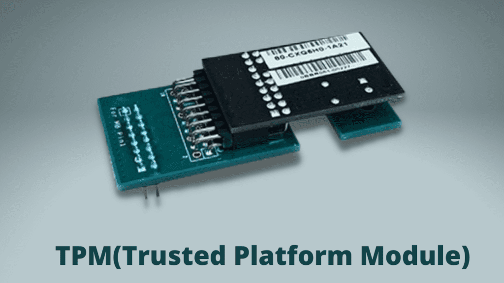 TPM(Trusted Platform Module)